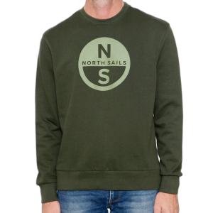 691259-0440-sweatshirt-med-rund-halsringning-north-sails-w-graphic-skogsgron