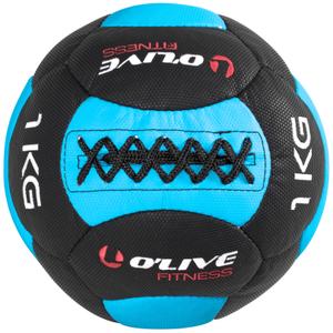 k3380-traningsboll-o-live-fitness-functional-ljusbla-svart-1-kg