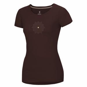 04356-mandchoco-t-shirt-for-kvinnor-ocun-classic-mandala-choklad