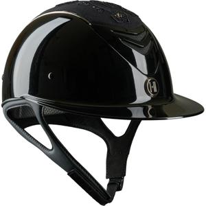 1k10220001-ridninghjalm-broderi-topp-flicka-onek-svart-glansande-3xs-s-47-54-cm