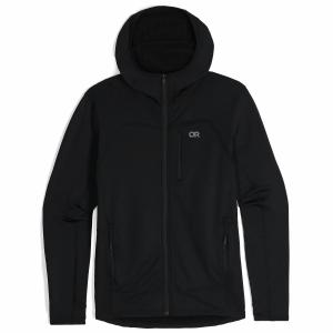 3005030001006-blck-fleece-hoodie-med-hel-dragkedja-outdoor-research-vigor-grid-svart