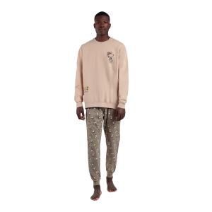 62016-0-000002-pyjamas-i-fuskpals-med-lang-arm-peanuts-beagle-scouts-beige