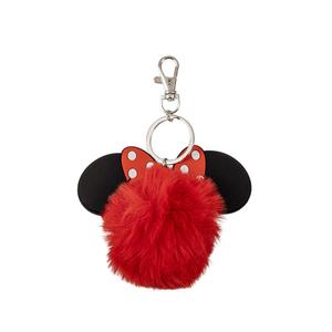 887746847768-nyckelring-for-kvinnor-peers-hardy-disney-minnie-pompom-svart-rod-tu