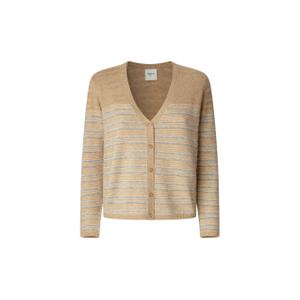 pl7000034-857-kofta-for-kvinnor-pepe-jeans-cleo-karamellbeige