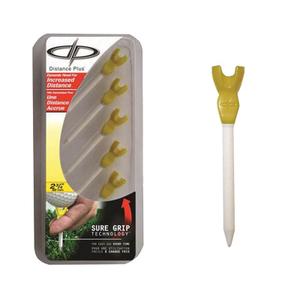 pgdp23405-pase-med-5-tees-pride-golf-tee-distance-plus-69-mm-gul-vit-tu