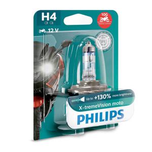 20123426-motorcykelbelysning-philips-12342xvbw-h4-x-treme-vision-silver-transparent-12-v-60-65-w