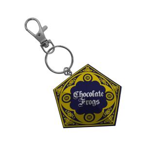 3521320606286-nyckelring-plastoy-harry-potter-chocolat-frog-gul-6-cm