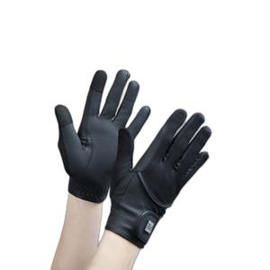 4552lblk-stickade-ridhandskar-for-barn-premier-equine-presa-svart