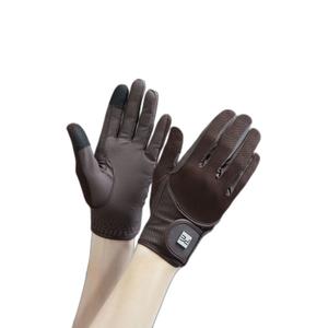 4552lbrw-stickade-ridhandskar-for-barn-premier-equine-presa-brun