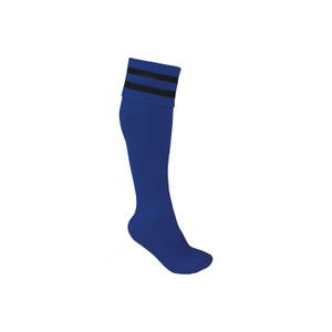 pa015-darkroyalblue-black-hoga-randiga-sportstrumpor-proact-mork-kungabla-svart