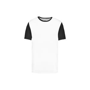 pa4024-white-black-tvafargad-trika-for-barn-proact-vit-svart