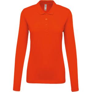 k257-orange-langarmad-polotroja-for-damer-kariban-pique-apelsin