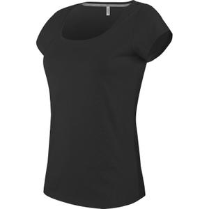 k384-black-dam-t-shirt-kariban-col-bateau-svart