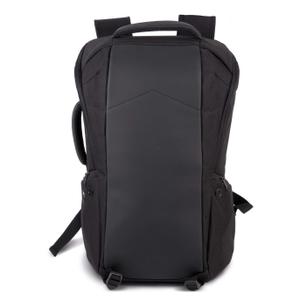 ki0888-graphitegreyheather-black-ryggsack-i-polyester-kimood-antivol-melerad-bla-svart-tu