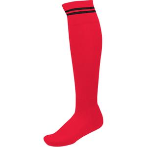 pa015-sportyred-black-randiga-sportstrumpor-proact-ljusrod-svart
