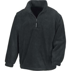 r33-black-fleece-med-dragkedja-result-polartherm-svart