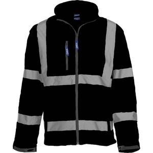 yhvk09-black-softshell-jacka-yoko-haute-visibilite-svart