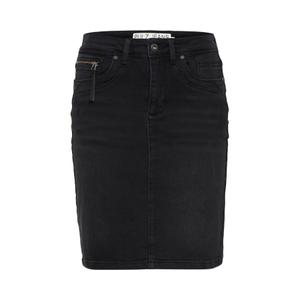 50207699-200004-kjol-for-kvinnor-pulz-jeans-karolina-hw-svart-jeans