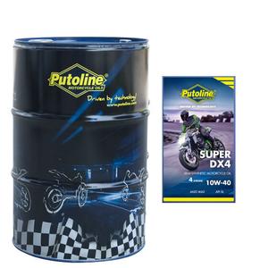 70085-motorcykelolja-4t-halvsyntetisk-i-fat-putoline-10w-40-super-dx4-bla-gul-200-l