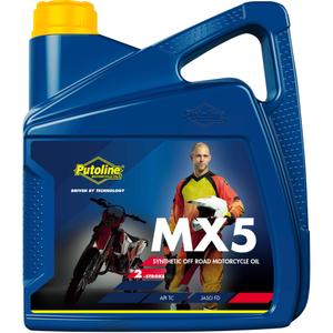 70274-motorolja-for-motorcyklar-i-dunkar-putoline-mx-5-bla-gul-4-l