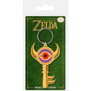616nin012-nyckelring-pyramid-zelda-boss-key-gron-gul-tu