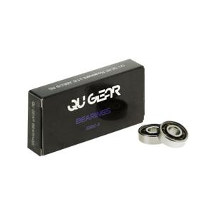 beab9x16-uppsattning-med-16-lager-qu-gear-abec-9-2rs-silver-svart-tu