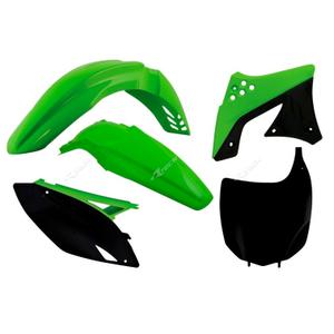 rkitkxfoem509-plastikkit-for-motorcykelkaross-racetech-kawasaki-x5-gron-svart-tu