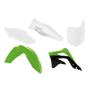 rkitkxfoem515-plastikkit-for-motorcykelkaross-racetech-kawasaki-x5-gron-vit-tu