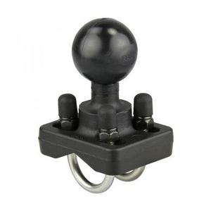 ram-base-bride19-kulbas-c-for-flansmontering-ram-svart-svart-19-25-mm