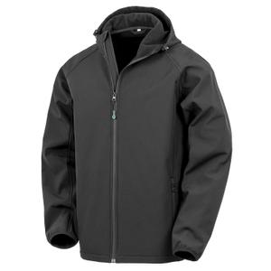 r911m-black-atervunnen-3-lagers-vattentat-jacka-med-huva-result-softshell-svart