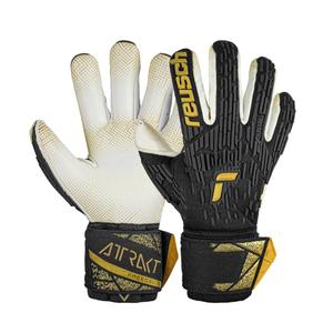 5470960-7707-malvaktshandskar-reusch-attrakt-freegel-gold-x-glueprint-black-gold