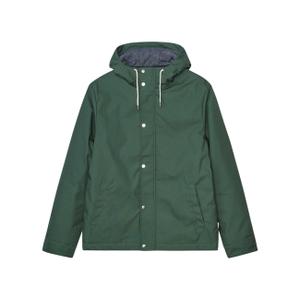 7311-darkgreen-jacka-med-huva-revolution-morkgron