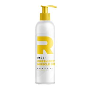 185712-avslappnande-muskelgel-for-fotterna-revvi-fresh-feet-vit-gul-250-ml