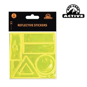 rfxreflsticker-ark-med-6-reflekterande-klistermarken-med-flera-substrat-rfx-care-gul-fluo-tu