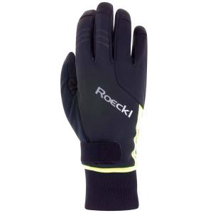 10-110031k392-langa-handskar-roeckl-villach-2-svart-fluorescerande-gul