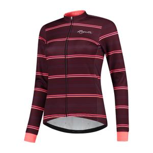 rog351089-sweatshirt-for-kvinnor-rogelli-stripe-vinrod-korall