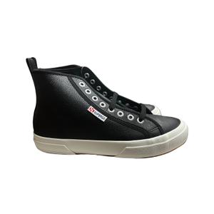 s8135rw-c39-traningsskor-for-kvinnor-superga-2750-mid-tumbled-leather-svart-vit