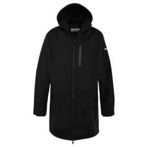 kalvin-black-lang-jacka-med-dragkedja-och-huva-schott-svart