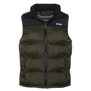 utahv-sage-kaki-armlos-dunjacka-schott-khaki-salvia