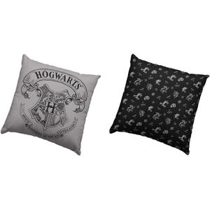 8435450221798-dubbelsidig-kudde-sd-toys-harry-potter-hogwarts-svart-vit-40x40-cm