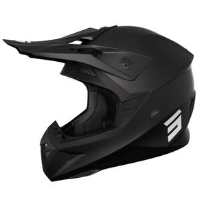 cqso3610-motocrosshjalm-for-barn-shot-race-gear-pulse-2-0-solid-svart