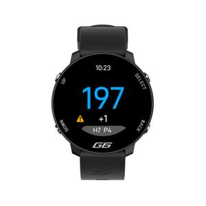 showatg6-blk-golf-gps-klocka-shot-scope-g6-avec-2-bracelets-noir-et-carbon-svart-tu