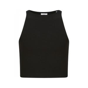 sm106-black-kort-t-shirt-for-barn-skinni-fit-svart