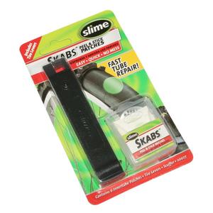137917-lada-med-6-sjalvhaftande-plaster-med-2-dackspakar-slime-svart-25-mm