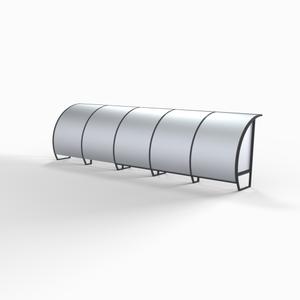 s11575g-touch-shelter-for-15-personer-helt-i-aluminium-sodex-sport-gra-gra-2x6x7-5x0-6-m