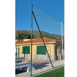 0509010-metallstolpe-for-skyddsnat-utan-armering-softee-equipment-vit-tu