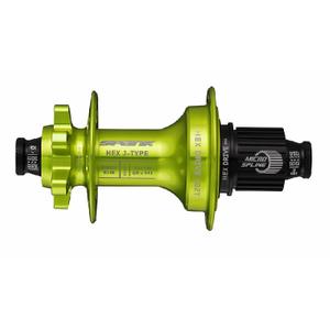 sp-hub-0040-green-32-hals-bakre-nav-spank-hex-j-type-boost-148-ms-gron-148x12-mm