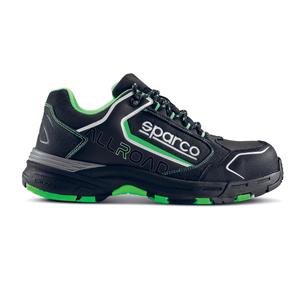 allroad-baku-nrvf-skyddsskor-sparco-allroad-baku-svart-fluorescerande-gron