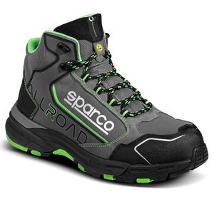 allroad-h-leap-gsvf-skyddsskor-sparco-allroad-h-leap-morkgra-fluorescerande-gron