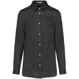 sp505-anthracitegrey-linne-skjorta-for-kvinnor-spasso-antracitgra